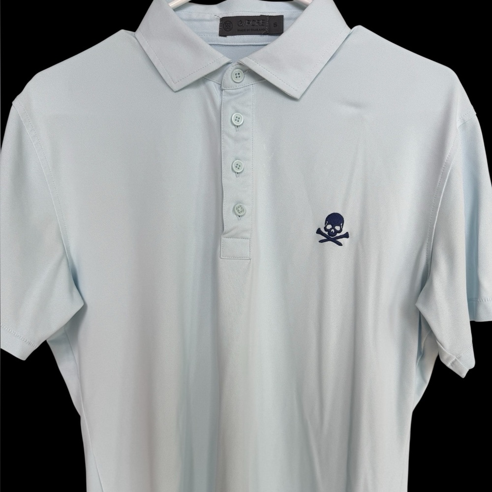 Men's Light Blue Polo Shirt g/fore